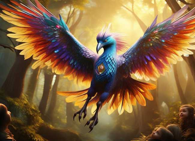 儿童故事神鸟、神话故事神鸟的故事