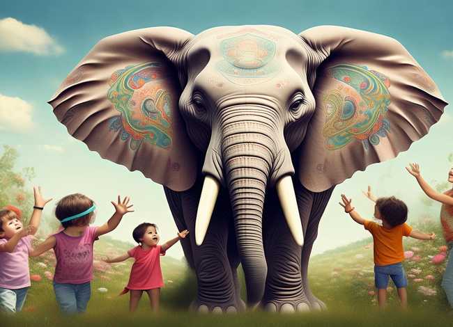 儿童故事盲人摸象 幼儿盲人摸象故事视频