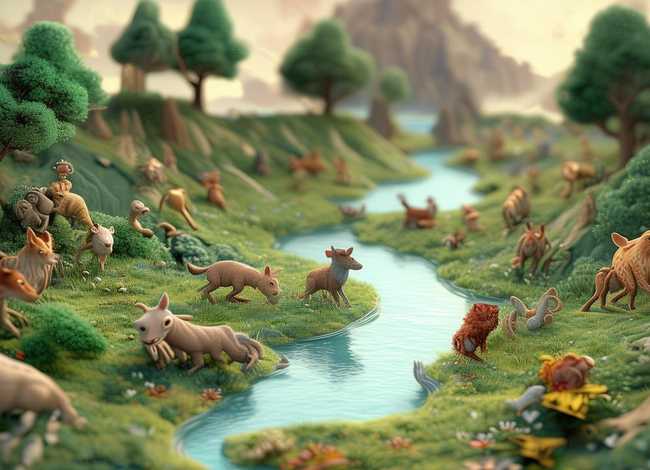 古代寓言故事立体画、古代寓言故事立体画怎么画