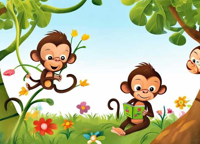 关于猴子的幼儿故事有哪些、关于猴子的幼儿故事有哪些呢
