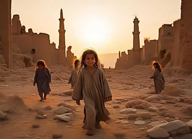 楼兰古城儿童故事；楼兰古城历史故事