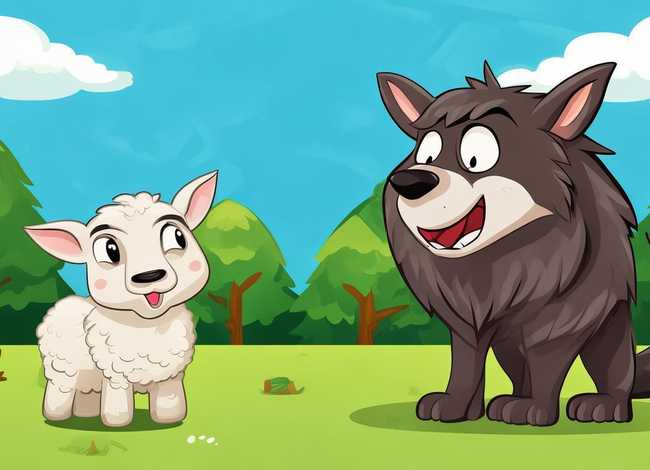 狼和小羊儿童故事3-6岁完整版、幼儿故事狼和小羊文字版视频
