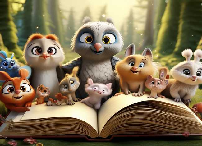 动物童话故事儿童早教；动物童话大全