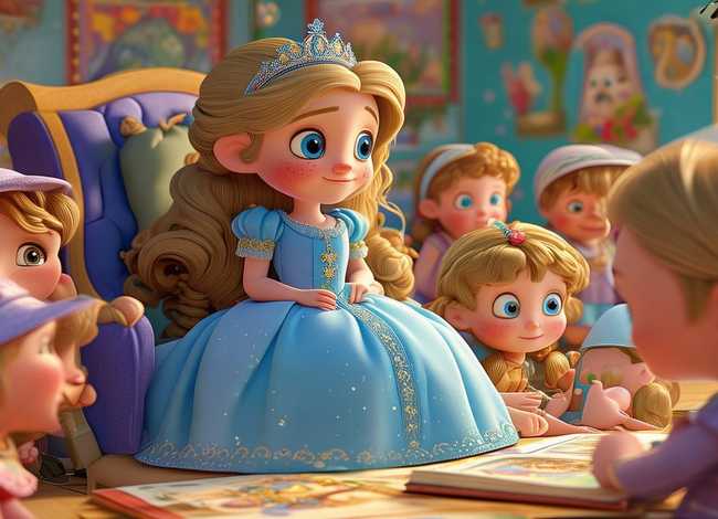 儿童故事爱哭公主、爱哭公主绘本故事教案幼儿园