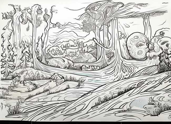 线条画故事绘本 线条画故事绘本教案