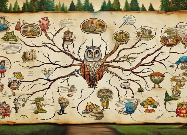 寓言故事思维导图简单又好画（寓言故事思维导图简单又好画的）