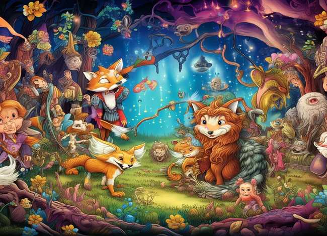 童话故事英语小报、英语童话小报大全