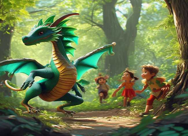 关于龙的幼儿故事（关于龙的幼儿故事简短）