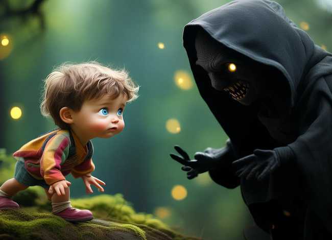 坏人和孩子儿童故事（小孩和坏人的故事）