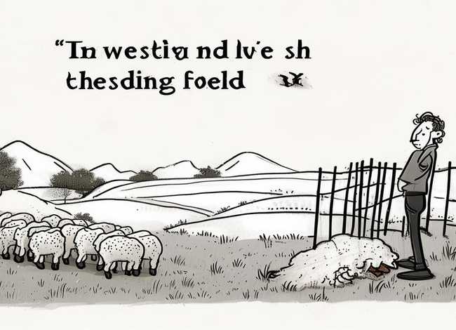 亡羊补牢的故事和道理简笔画（亡羊补牢故事绘本简笔画图片大全）