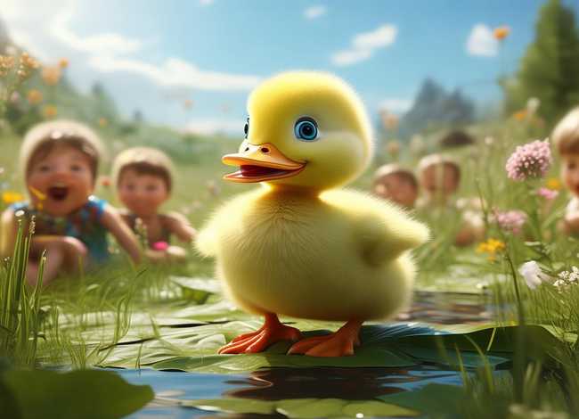 鸭子唱歌儿童故事，小鸭子唱歌故事