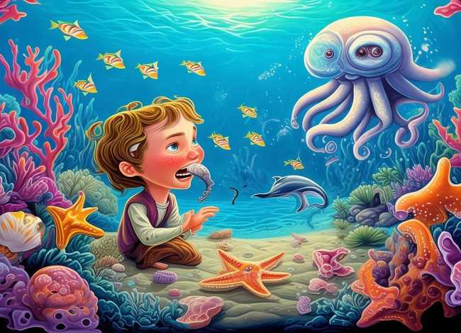 海洋的故事儿童故事 - 关于海洋的小故事幼儿