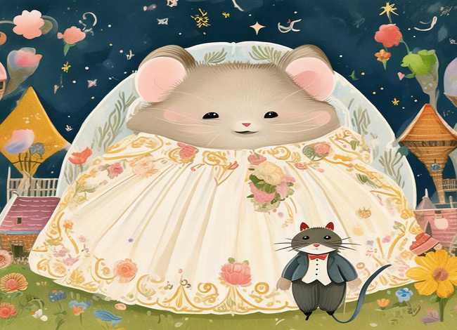 老鼠嫁女故事书，老鼠嫁女故事书的封面图片