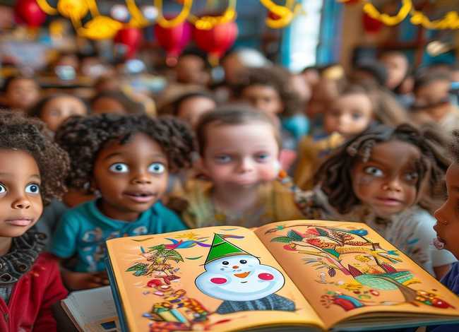 关于新年的儿童故事绘本；关于新年的幼儿绘本故事