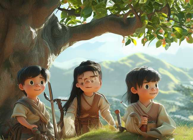 三国演义的故事 少儿、三国演义的故事少儿版 桃园结义