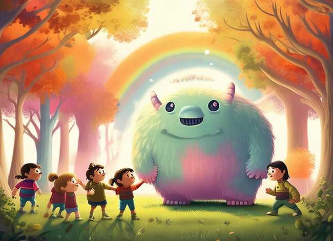儿童故事怪兽的故事200字、怪兽的故事幼儿故事