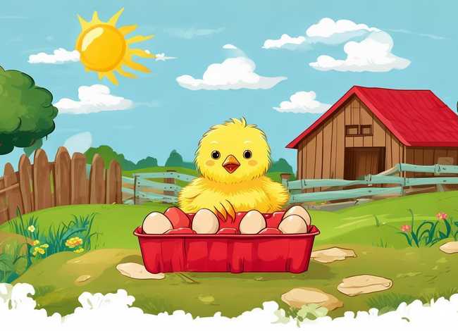 小鸡的儿童故事；关于小鸡的幼儿故事视频