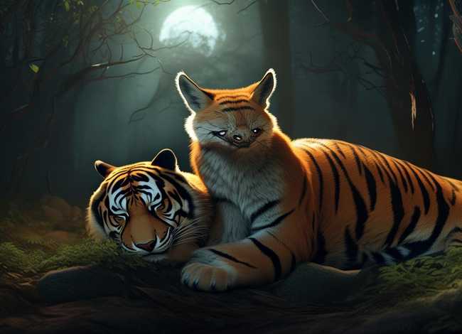 儿童故事狐假虎威的背景音乐、狐假虎威故事背景纯音乐