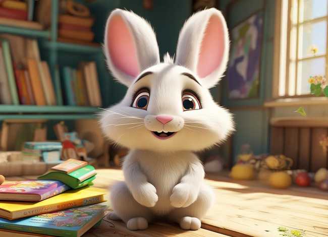儿童故事生病的小兔子 生病的快乐小兔故事