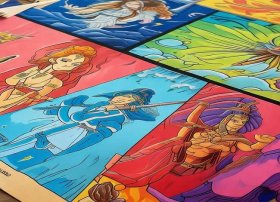 《世界神话故事》手抄报 - 《世界神话故事》手抄报简单