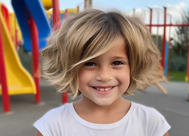 女生发型儿童 女生发型儿童短发