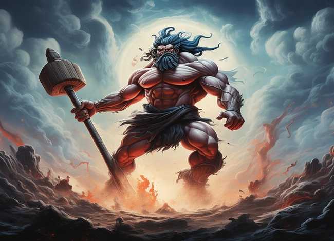 盘古小故事，盘古小故事200字