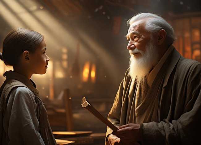 尊师的故事；子贡尊师的故事
