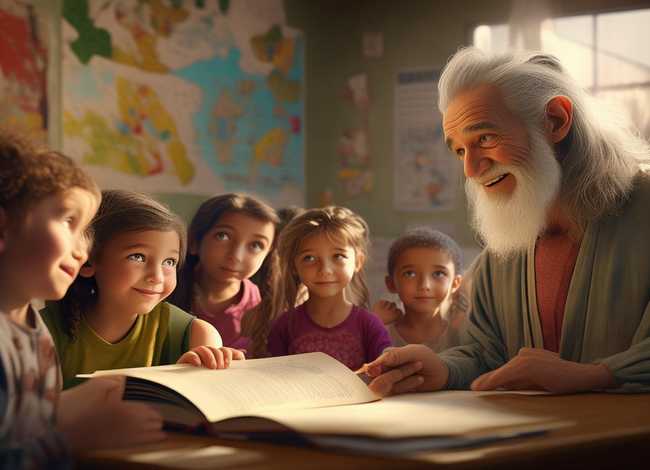 尊师重道儿童故事；尊师重道故事会