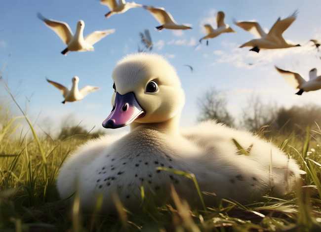 童话故事《丑小鸭》；安徒生童话丑小鸭