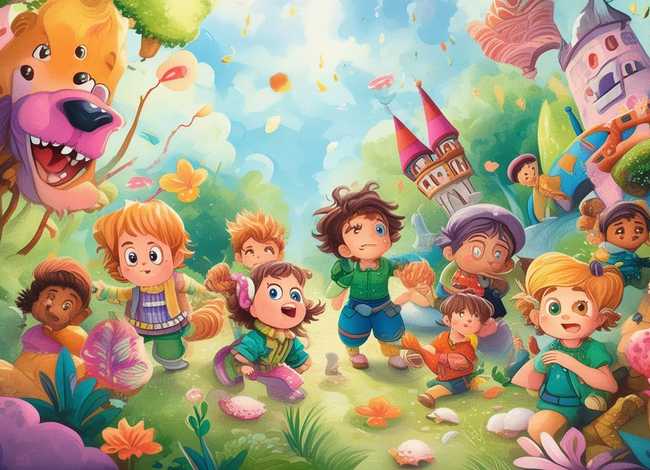 儿童英文故事横屏 - 英文故事少儿