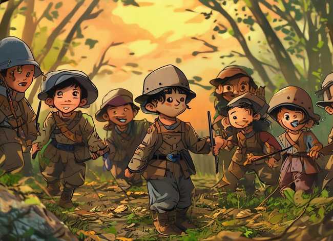 儿童战争故事有声读物，少儿战争故事