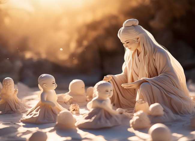 儿童故事女娲造人神话故事 幼儿神话故事女娲造人