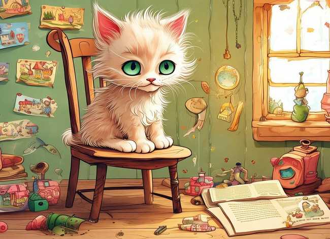 小猫的故事幼儿故事文字 - 小猫的故事幼儿故事文字图片