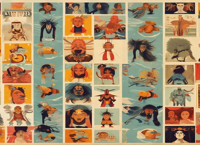 世界神话故事手抄报简单又漂亮 - 世界神话故事手抄报简单又漂亮竖版