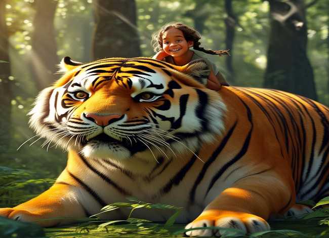 民间故事《老虎外婆》，民间故事《老虎外婆》主要内容