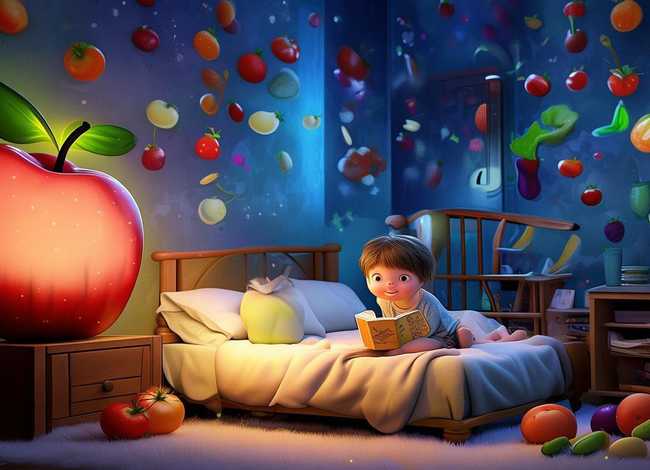 水果故事儿童睡前故事，水果睡前故事文字版