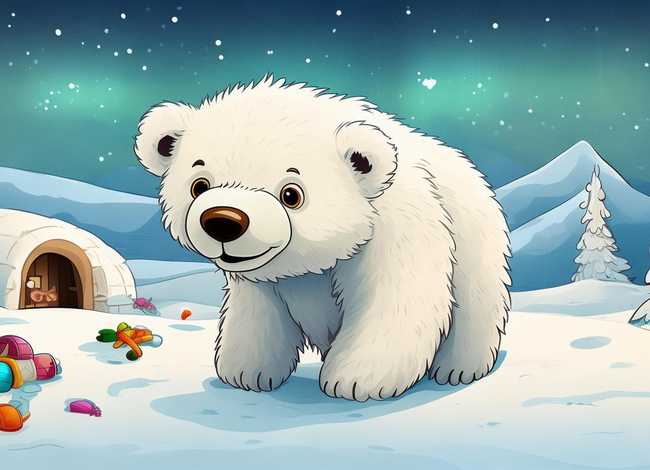 北极熊儿童故事书（北极熊的小故事幼儿园）