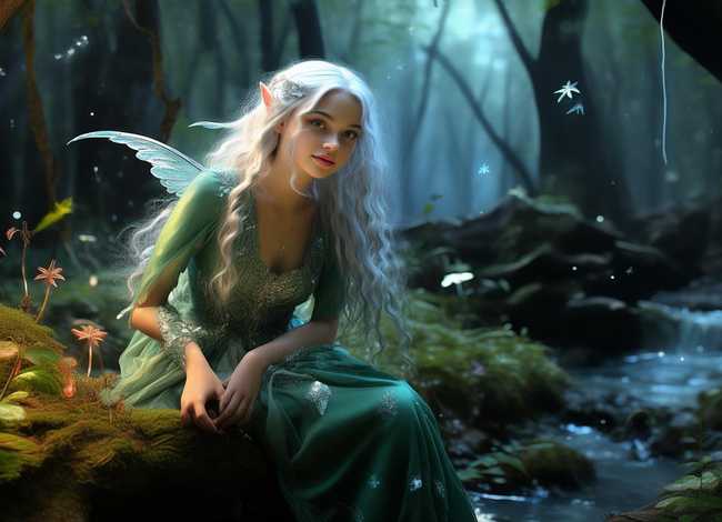 精灵的故事350个字；精灵的故事350个字数