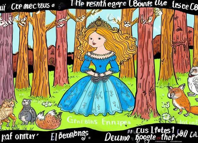 英语童话故事手抄报内容有图有英文（英语童话手抄报文字素材）