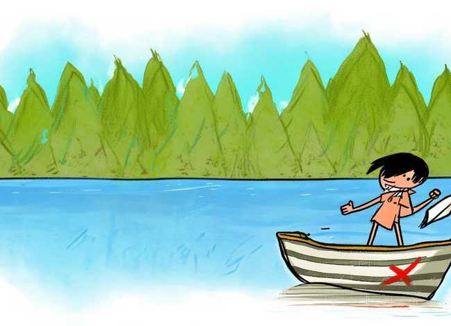 刻舟求剑的故事儿童英语版、刻舟求剑的英语作文故事