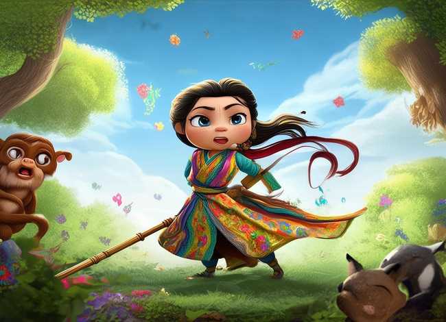 花木兰的故事儿童版 - 少儿花木兰的故事