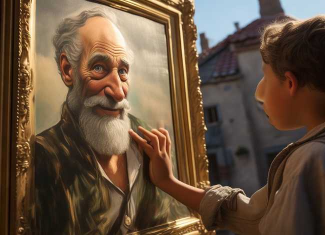 凭画认父的寓言故事、凭画认父的寓言故事有哪些