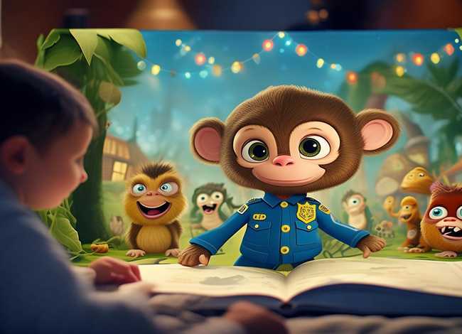 宝宝睡前故事猴子（宝宝睡前故事猴子警长探案记）