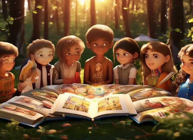 英语童话故事ppt，童话英语绘本ppt