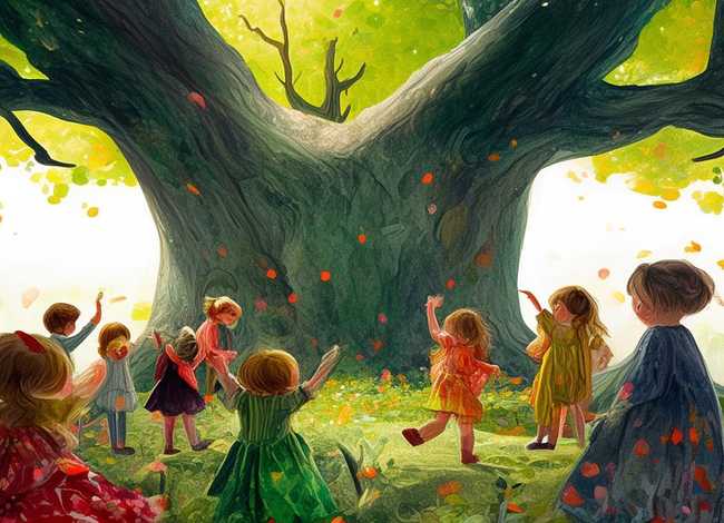 有关树的儿童故事；有关树的故事幼儿