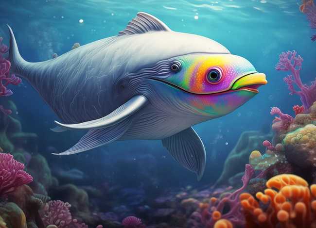 儿童故事大海鱼，大海妈妈和鱼宝宝幼儿故事