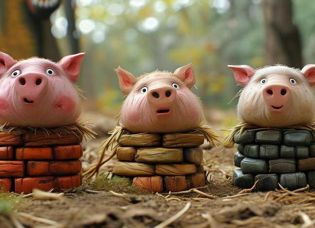 儿童故事大全完整版三只小猪（少儿故事大全三只小猪）