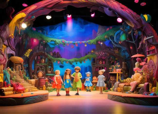 儿童故事四人舞台剧完整版、四人幼儿舞台剧