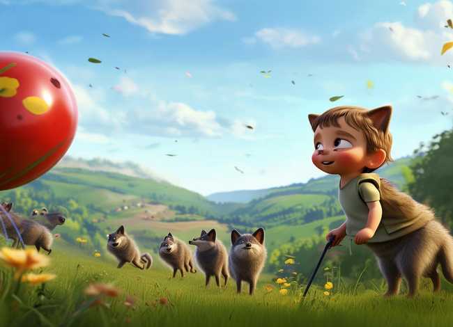 儿童故事狼来了视频、幼儿故事狼来了视频