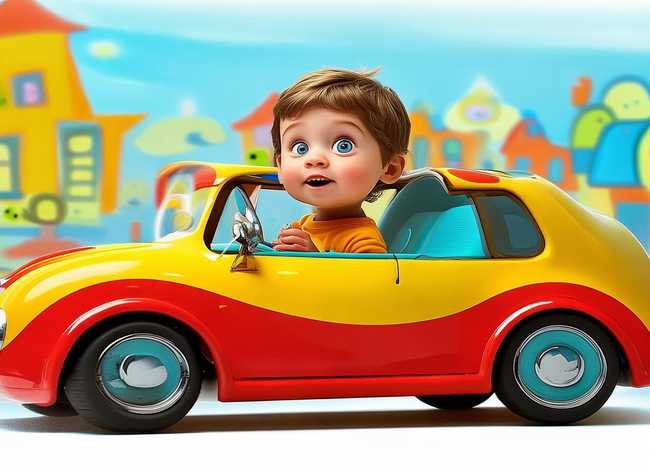 儿童汽车故事3-6岁完整版绘本，幼儿汽车绘本故事